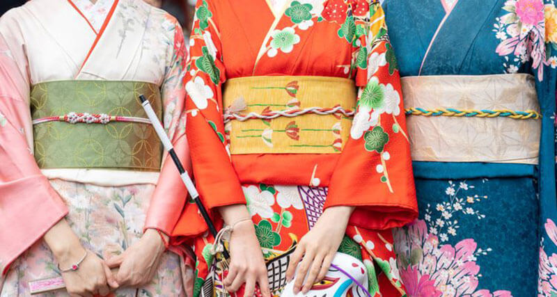 کیمونو لباس زنان ژاپنی
